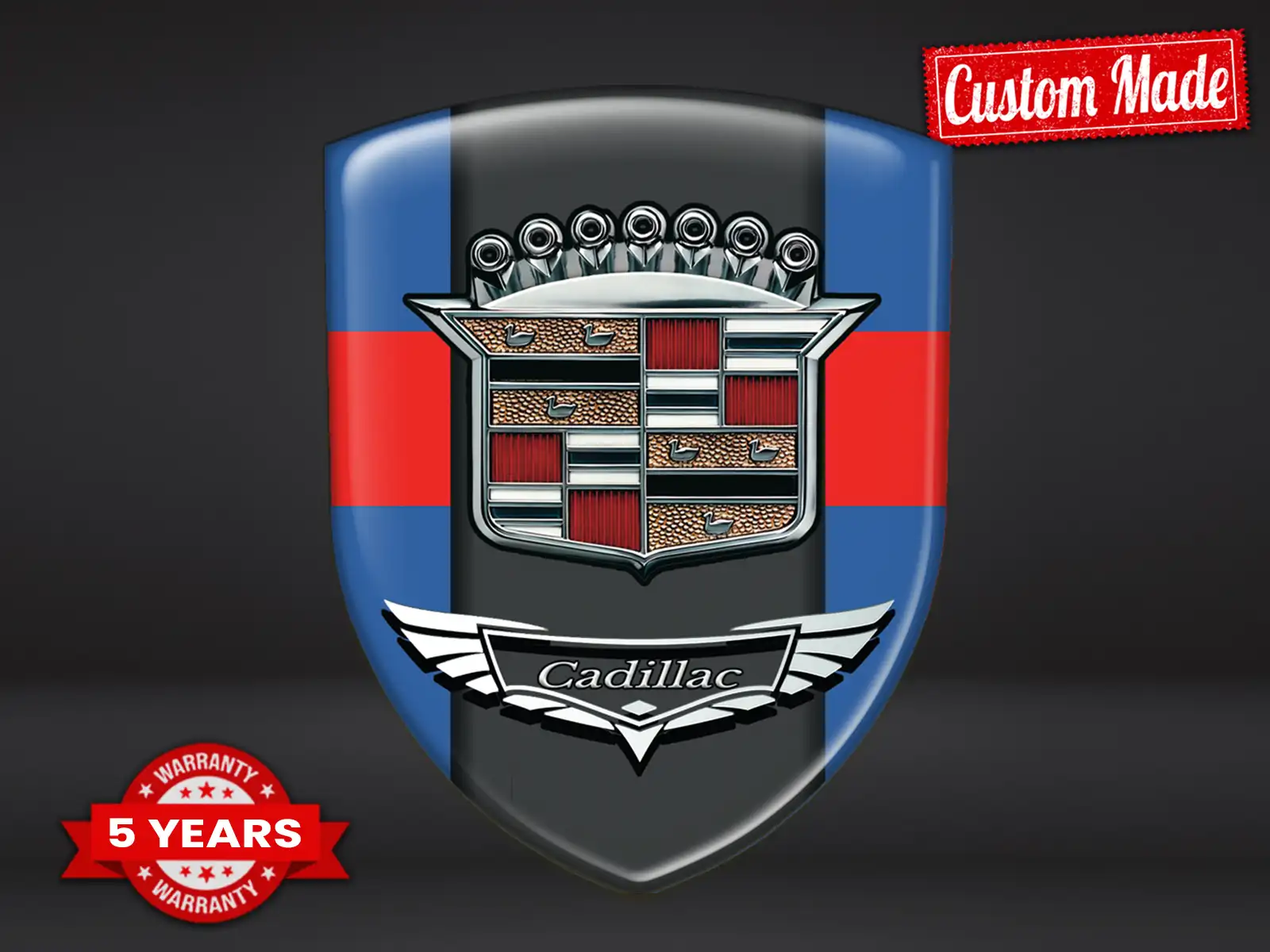 Cadillac Marken-Badges Wagemutig